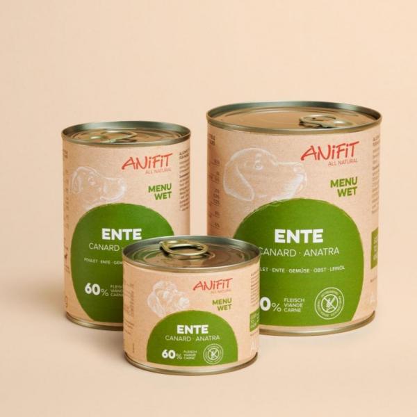 Dose Nassfutter mit Poulet- und Entenfleisch